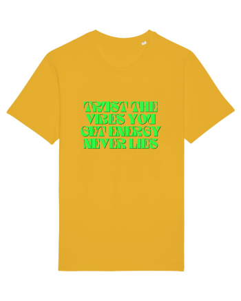 trust the vibes you get  Spectra Yellow