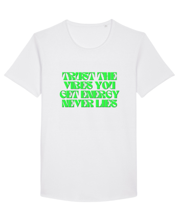 trust the vibes you get  White