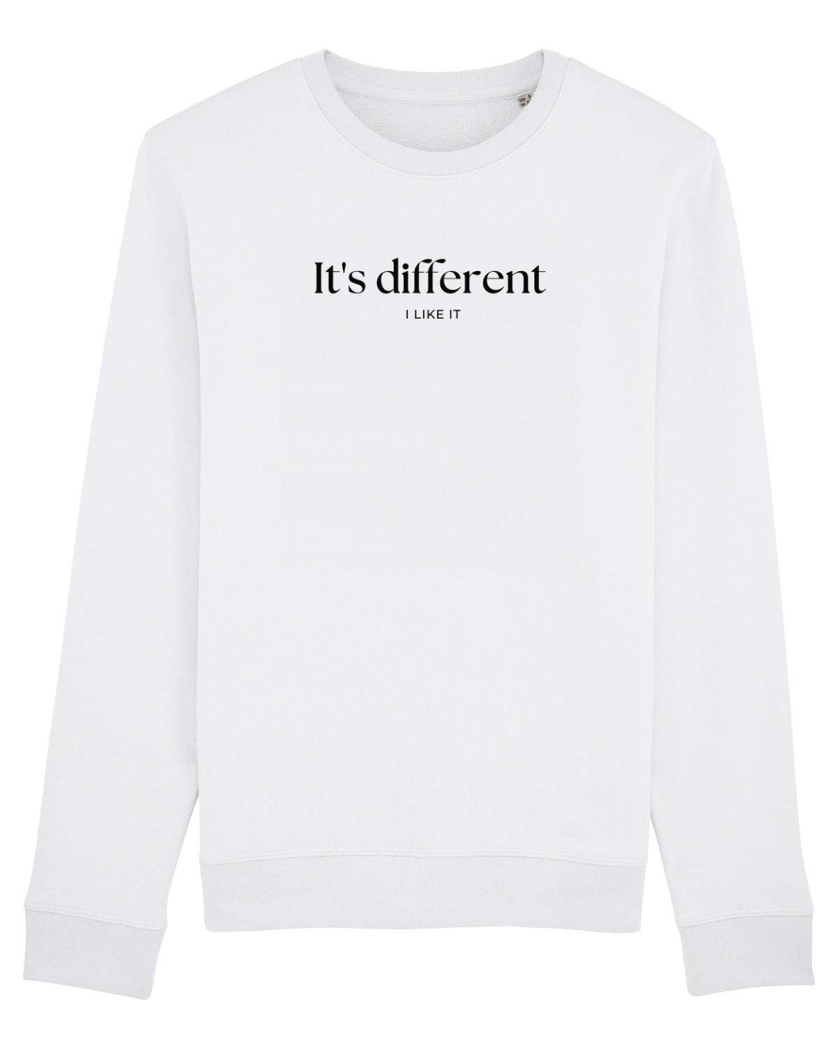 Bluză mânecă lungă Unisex Rise White