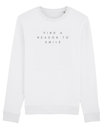 find a reason to smile White