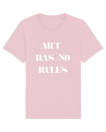 art has no rules Cotton Pink