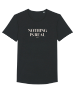 nothing is real Tricou mânecă scurtă guler larg Bărbat Skater
