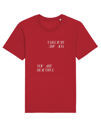 you are beautiful Red