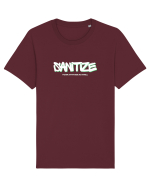 sanitize your attitude Tricou mânecă scurtă Unisex Rocker