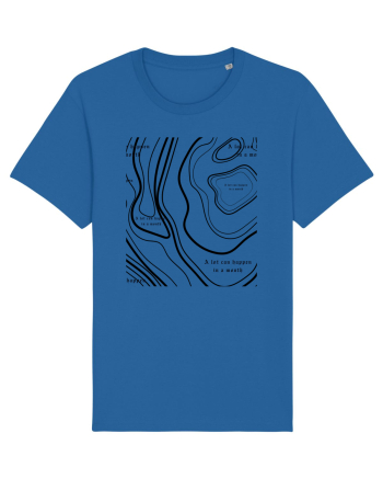 a lot can happen in a month Royal Blue