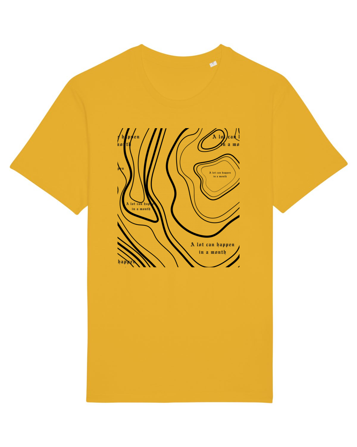 Tricou mânecă scurtă Unisex Rocker Spectra Yellow