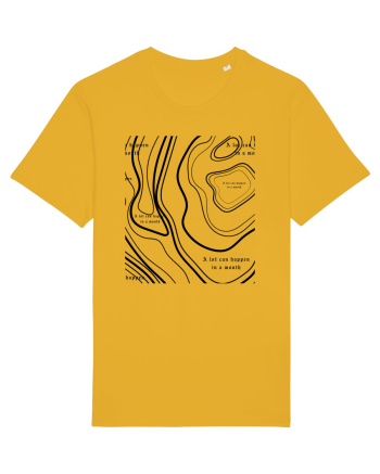a lot can happen in a month Spectra Yellow