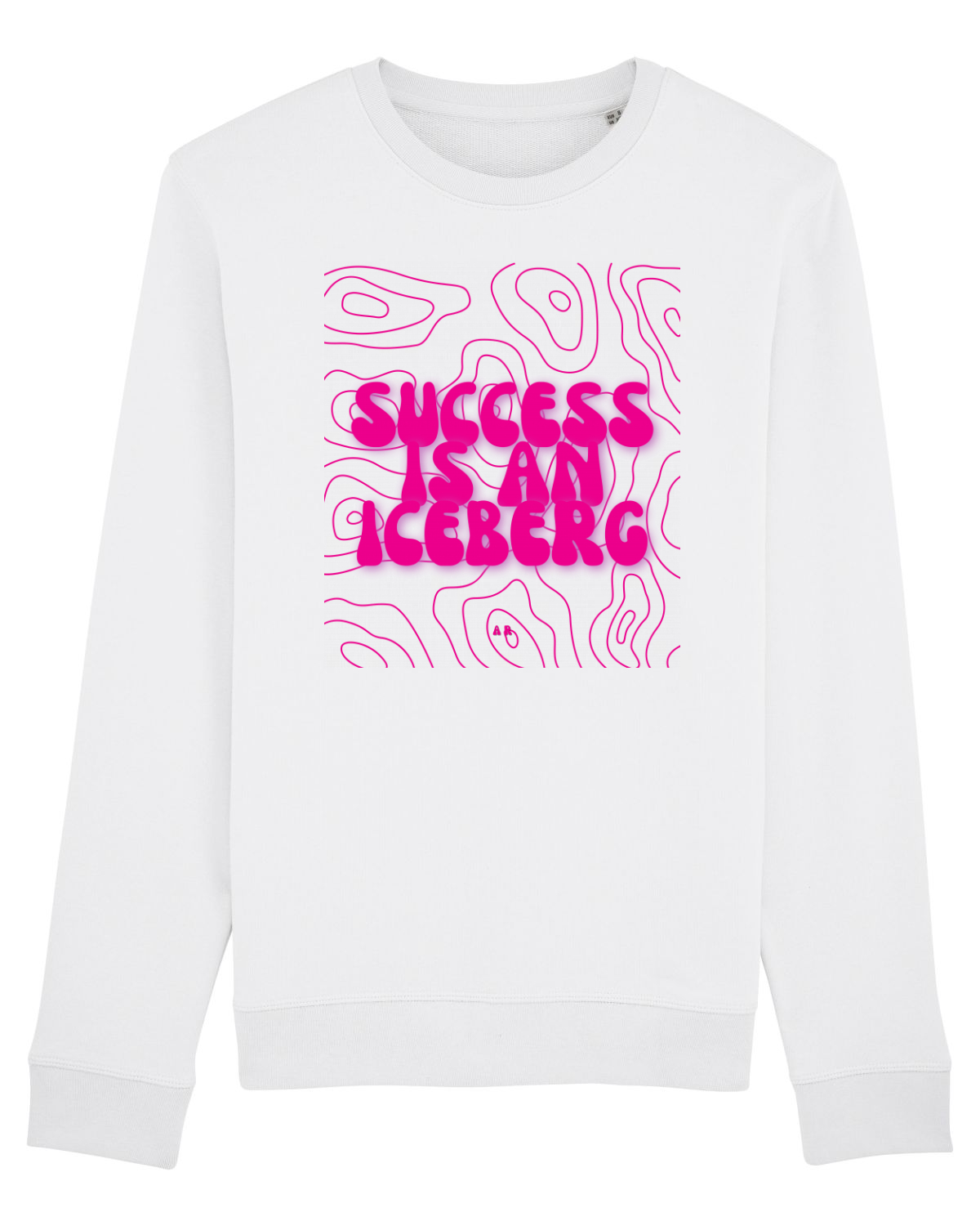 Bluză mânecă lungă Unisex Rise White