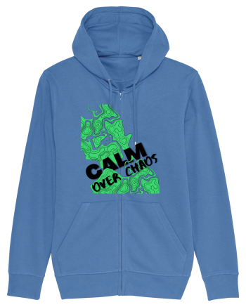 calm over chaos Bright Blue