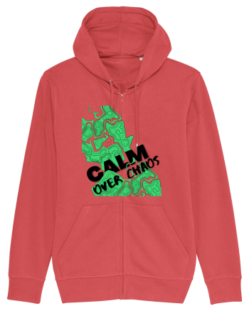 calm over chaos Carmine Red