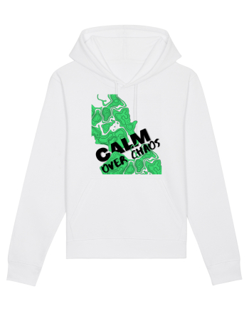 calm over chaos White