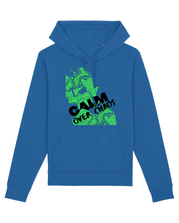 calm over chaos Royal Blue