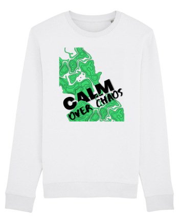 calm over chaos White