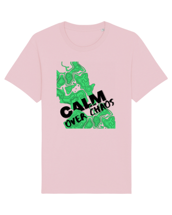 calm over chaos Cotton Pink