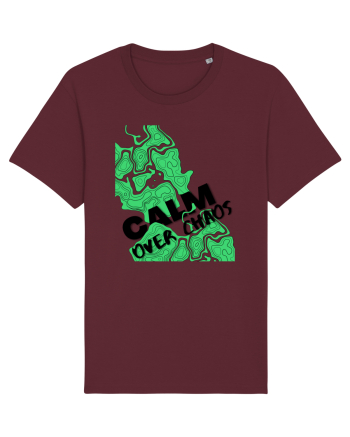 calm over chaos Burgundy