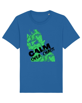 calm over chaos Royal Blue