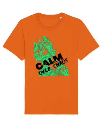 calm over chaos Bright Orange