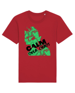 calm over chaos Tricou mânecă scurtă Unisex Rocker