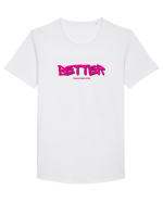 better Tricou mânecă scurtă guler larg Bărbat Skater