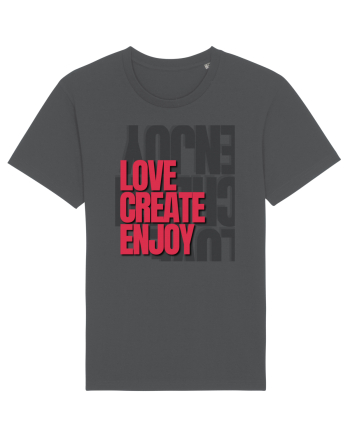 love create enjoy Anthracite