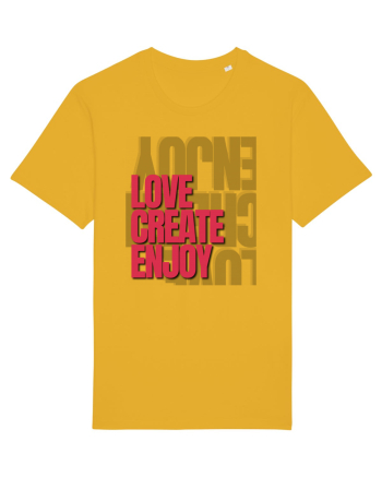 love create enjoy Spectra Yellow