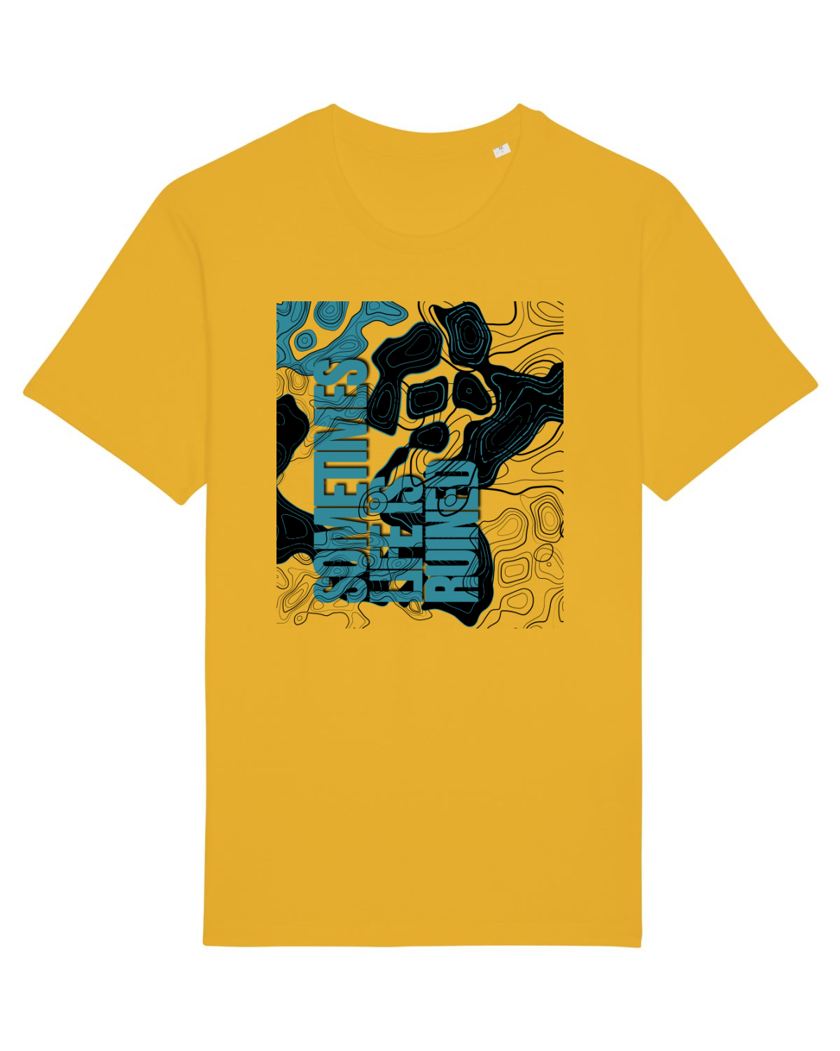 Tricou mânecă scurtă Unisex Rocker Spectra Yellow