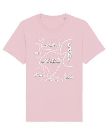 just keep moving forward Cotton Pink