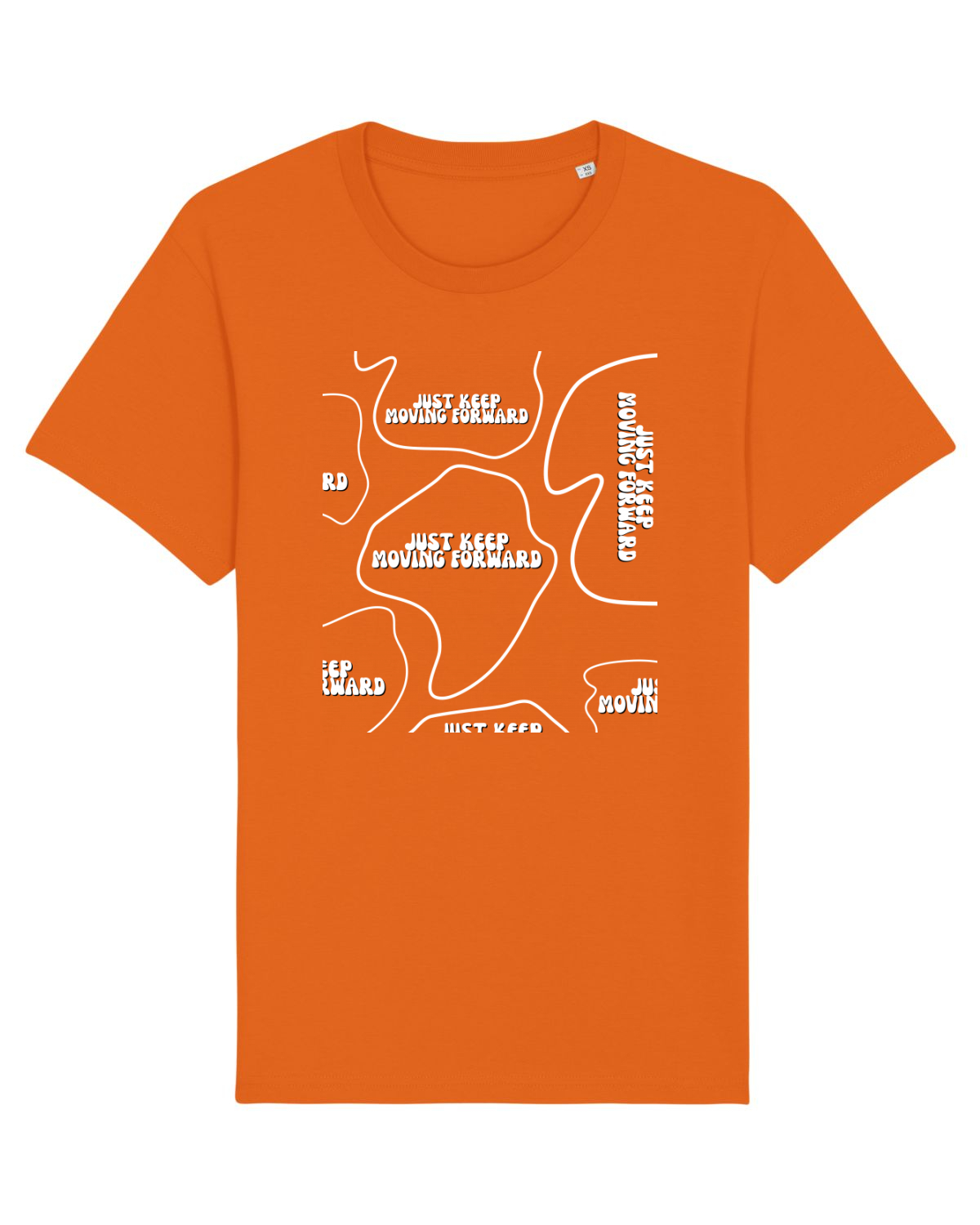 Tricou mânecă scurtă Unisex Rocker Bright Orange