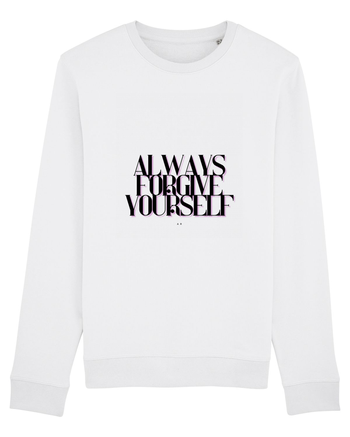 Bluză mânecă lungă Unisex Rise White