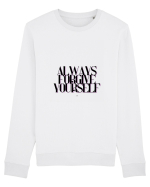 always forgive yourself Bluză mânecă lungă Unisex Rise