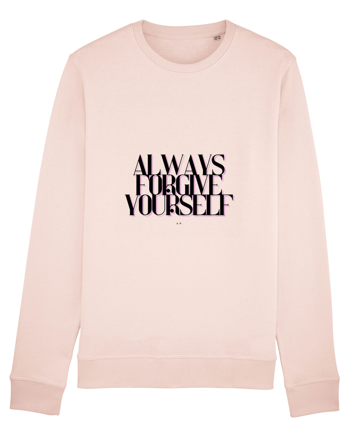 Bluză mânecă lungă Unisex Rise Candy Pink