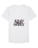 always forgive yourself Tricou mânecă scurtă guler larg Bărbat Skater