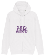 always forgive yourself Hanorac cu fermoar Unisex Connector