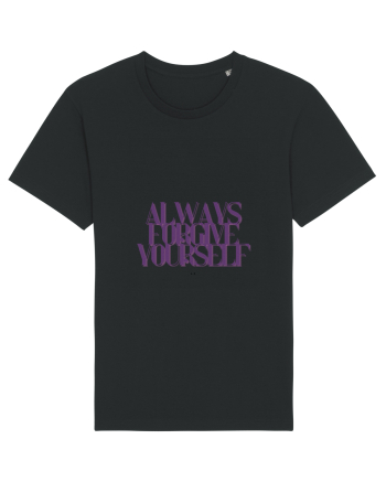 always forgive yourself Black