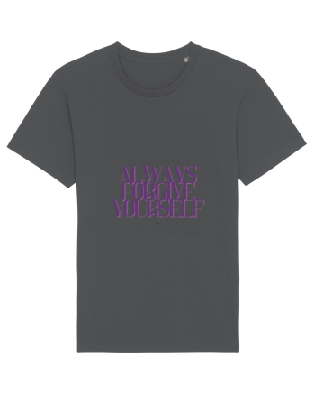 always forgive yourself Anthracite
