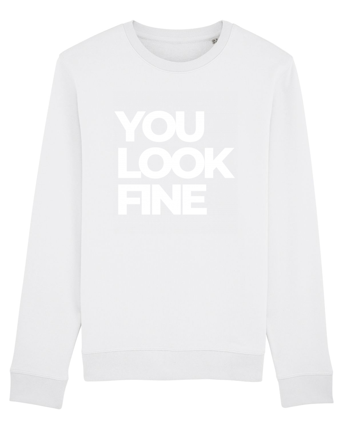 Bluză mânecă lungă Unisex Rise White