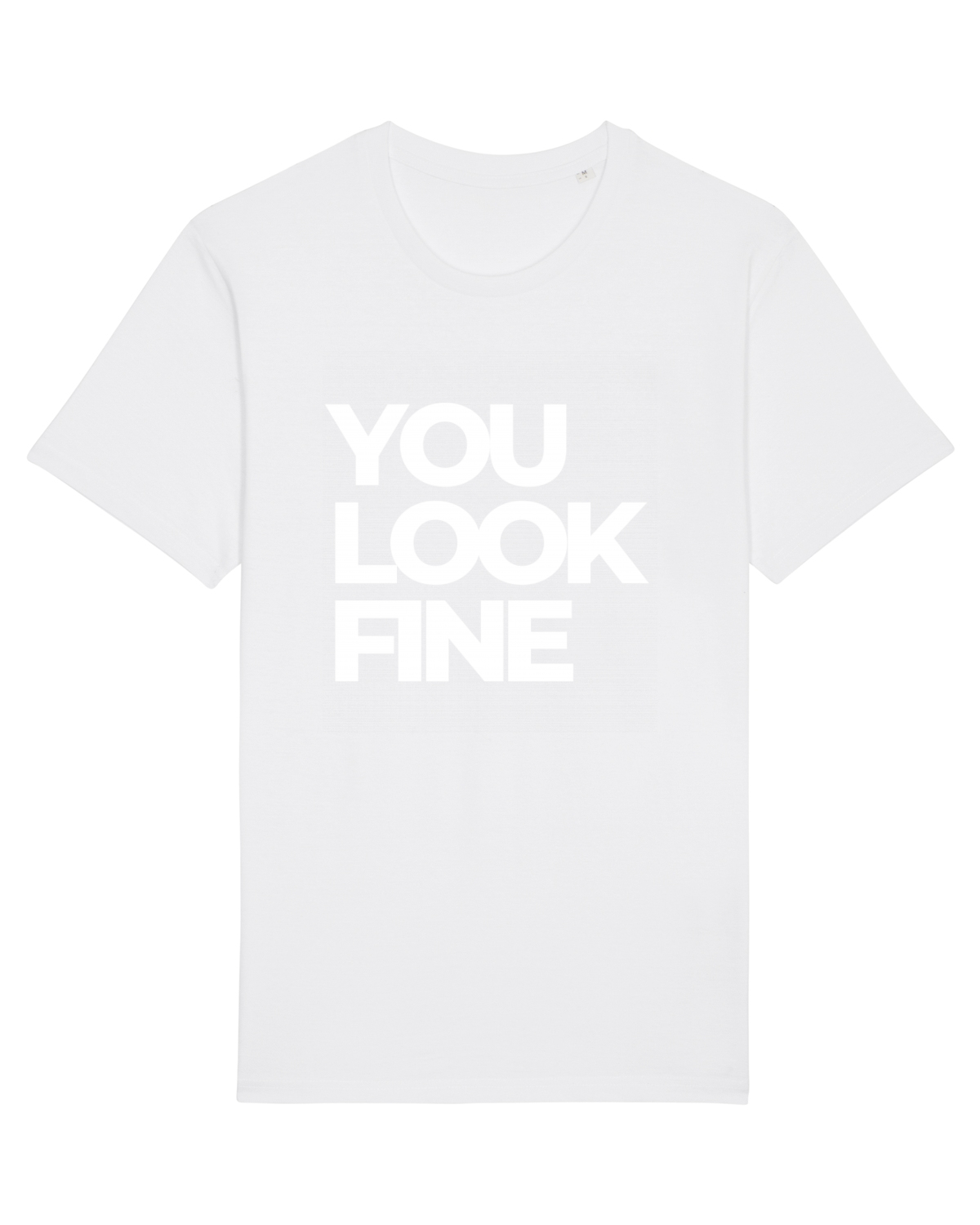 Tricou mânecă scurtă Unisex Rocker White