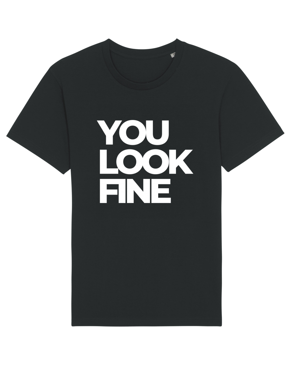 Tricou mânecă scurtă Unisex Rocker Black