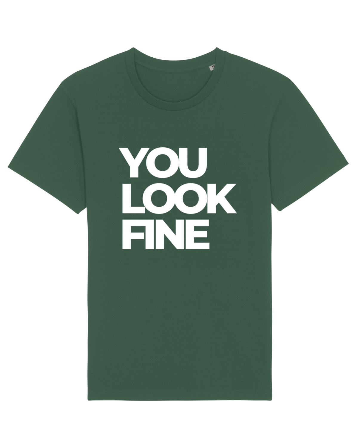 Tricou mânecă scurtă Unisex Rocker Bottle Green