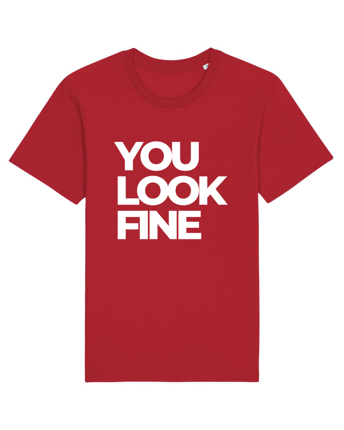 Tricou mânecă scurtă Unisex Rocker Red