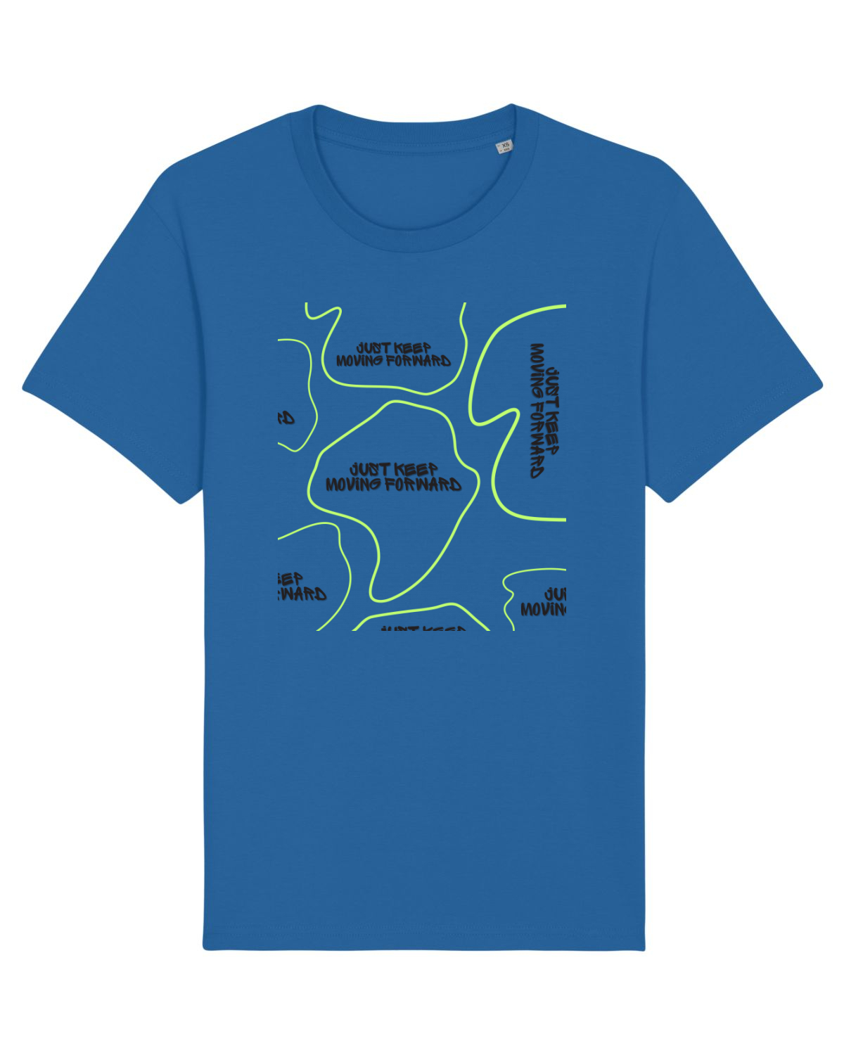 Tricou mânecă scurtă Unisex Rocker Royal Blue
