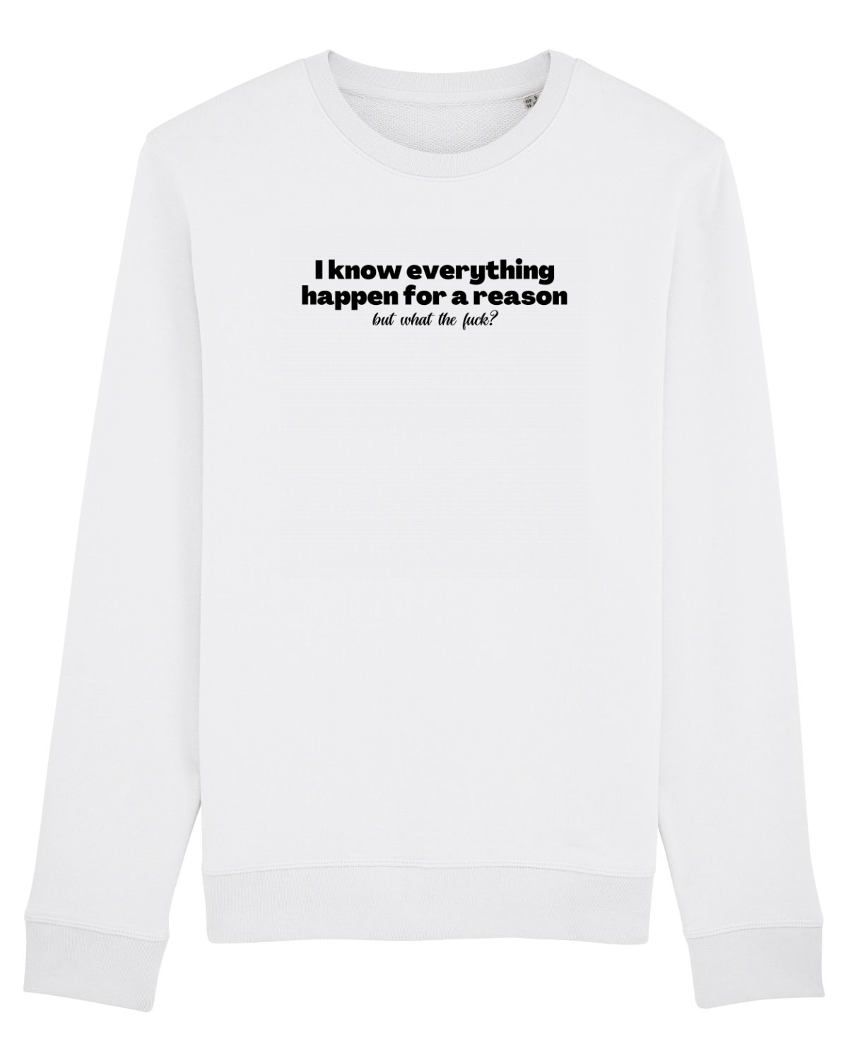 Bluză mânecă lungă Unisex Rise White