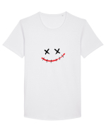 Sad smile Tricou mânecă scurtă guler larg Bărbat Skater
