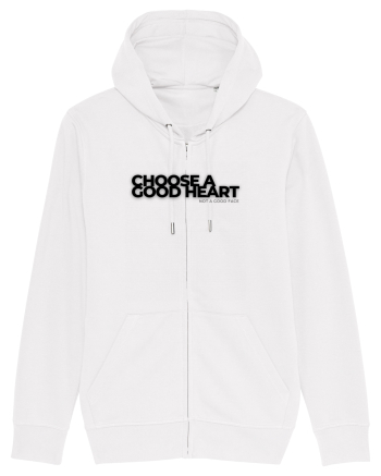 choose a good heart  White