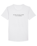 being upside down is my normal Tricou mânecă scurtă guler larg Bărbat Skater