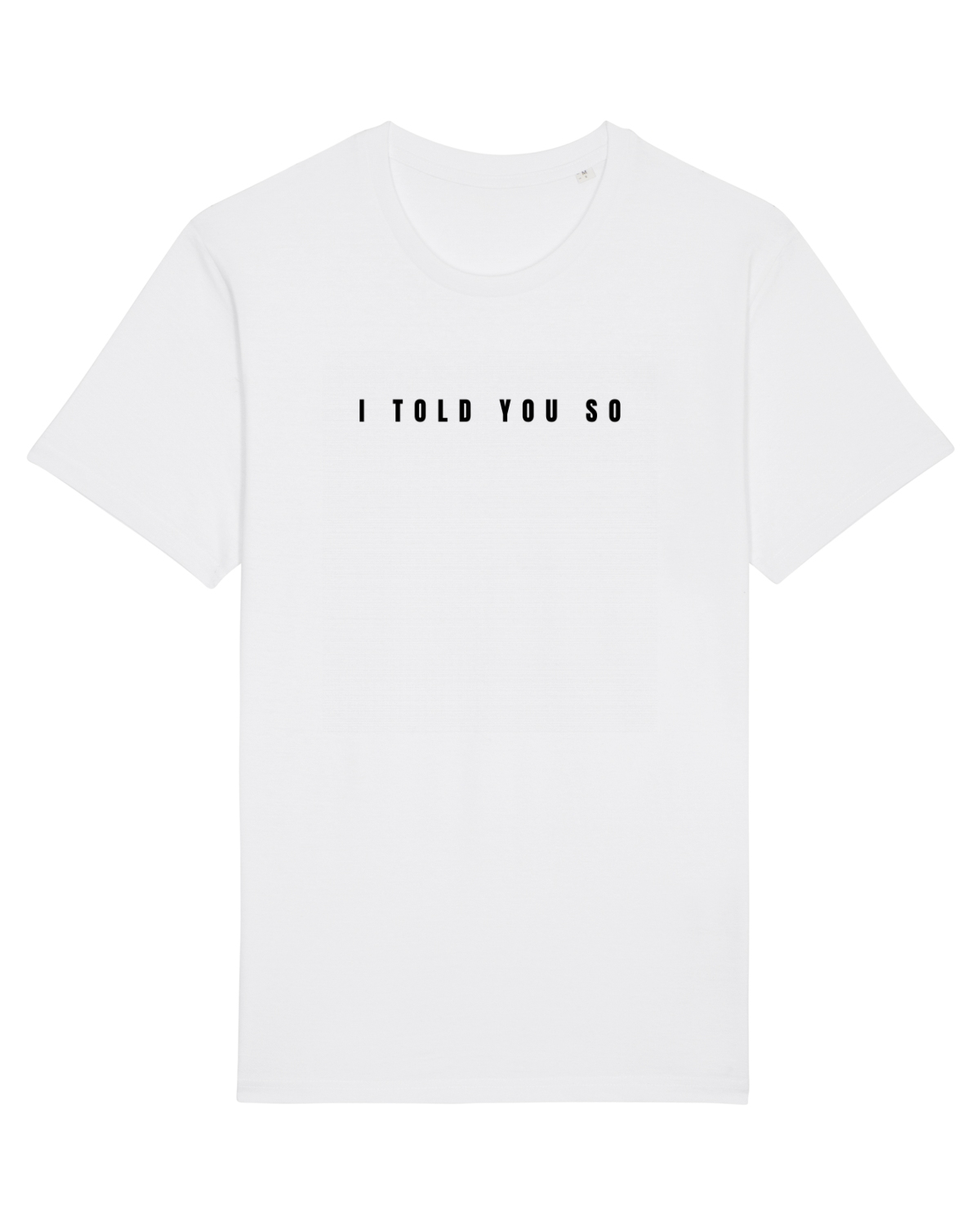 Tricou mânecă scurtă Unisex Rocker White