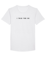 i told you so Tricou mânecă scurtă guler larg Bărbat Skater