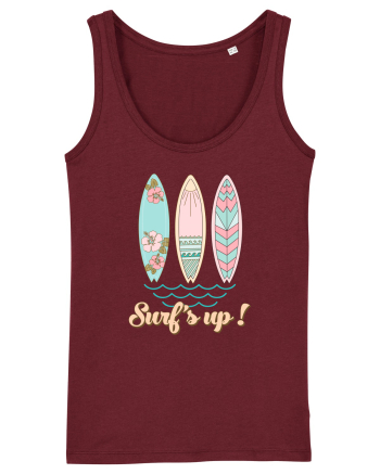 Surf's Up! Burgundy