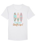 Surf's Up! Tricou mânecă scurtă guler larg Bărbat Skater