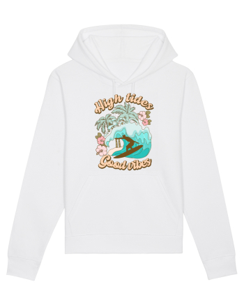 High Tides Good Vibes White